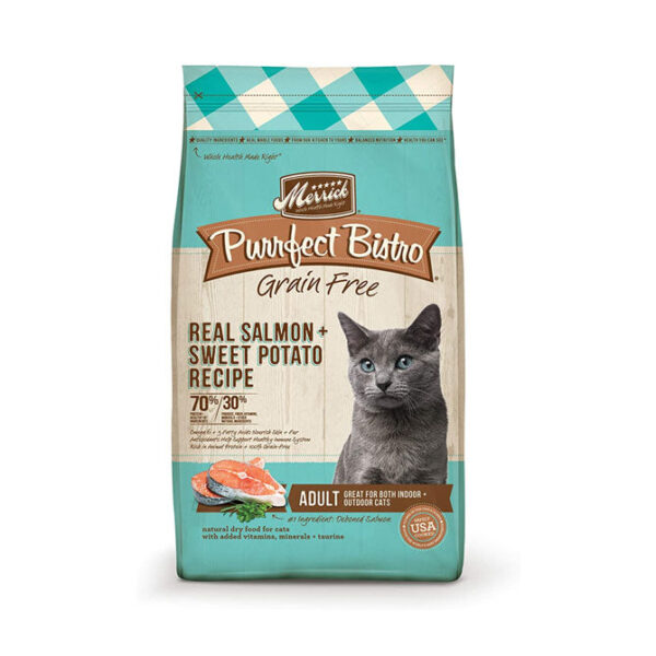 Merrick Grain Free: Pb G/F Adult Cat Salmon 12lb